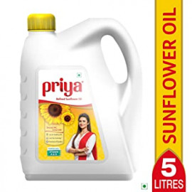 Priya Sunflower Oil 5Ltr